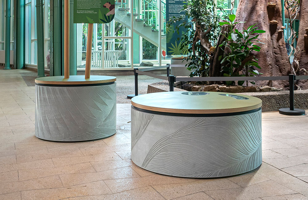 sitzmoebel-beton-tierpark-berlin Die praktischen Sitzmoebel aus strapazierfähigem Glasfaserbeton sind funktional und langlebig
